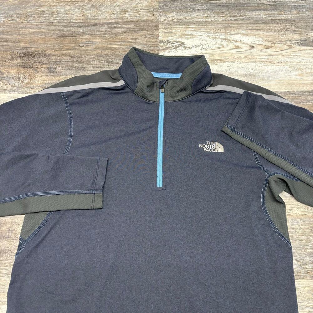 The North‎ Face Flash Dry XD Blue Mens S Mountain Athletics Thermal Pullover Top